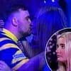 More than 'just friends'! Luke Littler kisses fun-loving beautician girlfriend in darts crowd - months after emphatically denying they were dating