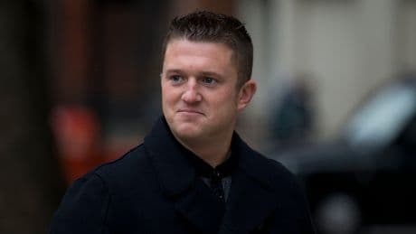 Tommy Robinson charged with harassment causing fear of violence