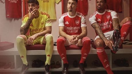 Arsenal reveal new home kit for 2025/26 season with major change to badge and eye-watering price