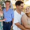 Shattering scenes at funeral for beloved footy player who died aged just 23 as the woman he was going to spend his life with delivers heartbreaking tribute