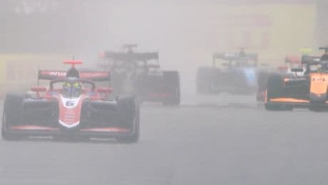 La lluvia llega a Silverstone