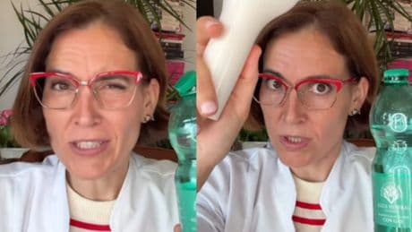 Boticaria García, nutricionista: ''El agua con gas ni daña los huesos ni es agresivo para el esmalte de los dientes. Además, ni tiene azúcar ni otras sustancias que causen caries''