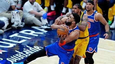 Knicks'i 130-121 yenen Pacers, NBA finaline bir maç uzakta