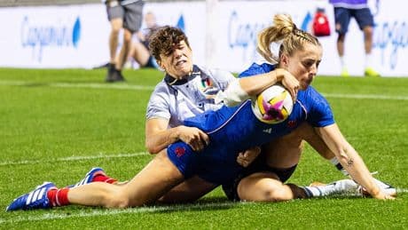 Coupe du monde féminine de rugby : les Bleues lancent parfaitement leur Mondial par une victoire sur l’Italie