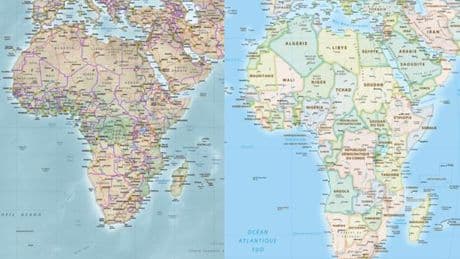 Une campagne pour redonner à l’Afrique sa vraie taille sur les cartes du monde