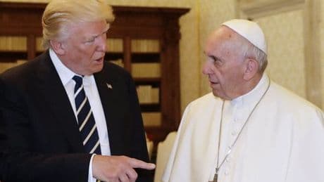 Donald Trump weirdly short statement as Pope Francis dies aged 88