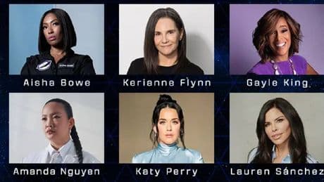Kadınlar uzay yolunda: Katy Perry de aralarında