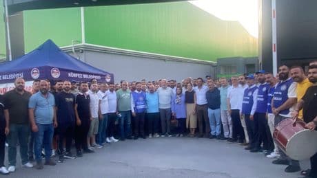 Türk-İş'e bağlı şubelerden Gübretaş grevine ziyaret: “İşçiler sendika ayrımı yapmaksızın birleşmeli”