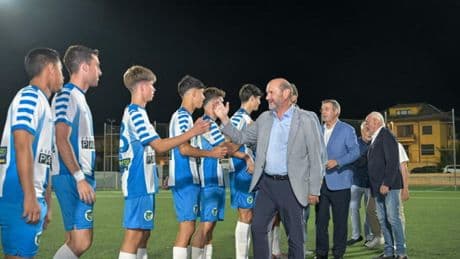 El presidente de la RFEF asiste en Bañolas a la final del Torneig de l'Estany