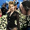 White Lotus star Lisa shocks at Met Gala as she appears to wear lace panties with face of Rosa Parks on her crotch