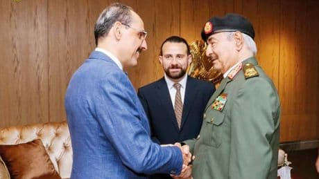 Kalın-Hafter buluşması Atina’yı endişelendirdi