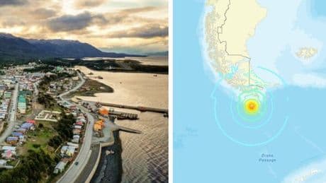 Argentina earthquake: Tsunami warning as huge magnitude 7.5 quake strikes