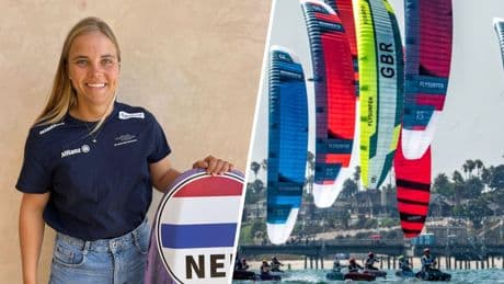 Zeilster Kampman pakt eerste overwinning als Nederlandse in Los Angeles