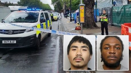 Two killers chased stranger into Tube station and stabbed him with zombie knife