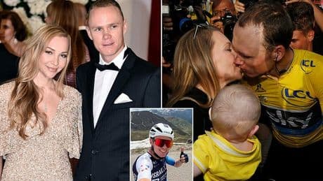 Chris Froome suffered life-threatening heart injury in crash where he flew into a road sign at 30mph after clipping kerb: Tour de France legend's wife reveals shocking new details