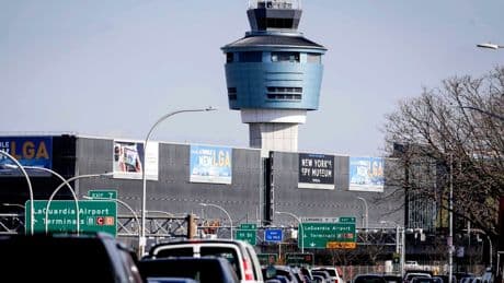 Passenger jet had to abort takeoff to avoid runway collision at New York's LaGuardia Airport