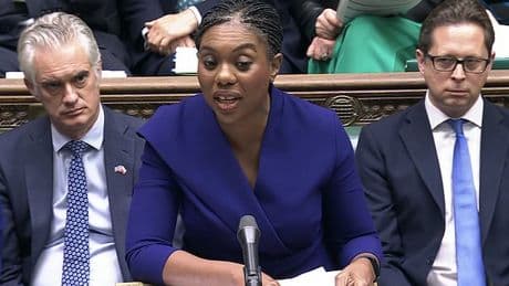 QUENTIN LETTS: 'No courage, no judgement, no backbone,' thundered Kemi as just ONE Labour MP defended Keir Starmer