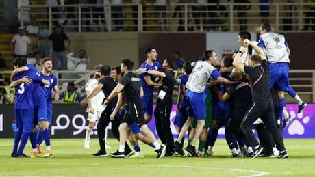 Oezbekistan kwalificeert zich voor het eerst voor WK voetbal