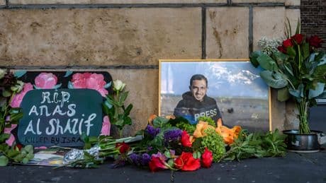 Boosheid na bloemen voor omstreden journalist Anas al-Sharif bij verzetsmonument