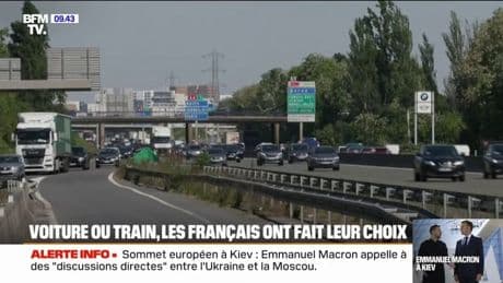 Trajets: les Français ont préféré la voiture au train