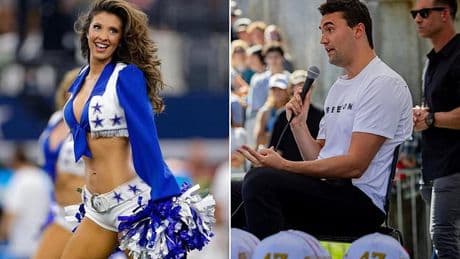 Dallas Cowboys cheerleader risks the wrath of conservative colleagues by calling for gun reform in wake of Charlie Kirk assassination