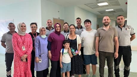 Düzce Devlet Hastanesi'nde pembe kod tatbikatı