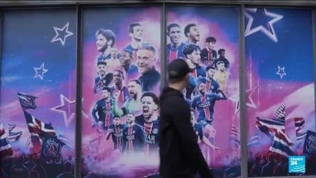 Football: Paris Saint-Germain fans dream of Champions League win
