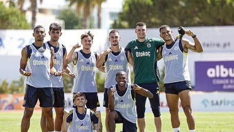 Fenerbahçe Portekiz kampındaki çalışmalarını sürdürdü.