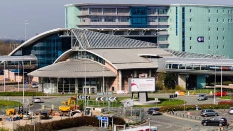 Manchester Airport ‘power cut’ sparks chaos at passport control in terminal as lights go out and passengers delayed