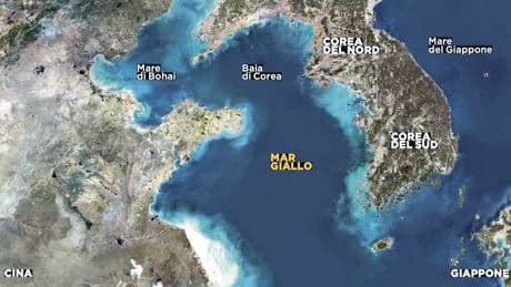 Acque agitate nel Mar Giallo: la Cina costruisce isole militari mascherate da strutture civili