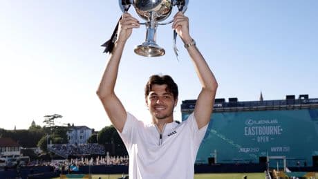 Taylor Fritz defends Eastbourne title in perfect preparation for Wimbledon: ‘I just love it here’