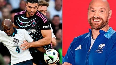 Why Tyson Fury is on opposite team to brother Tommy for Soccer Aid