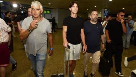 Samuele Mulattieri aterriza en A Coruña con el deseo de confirmarse como goleador