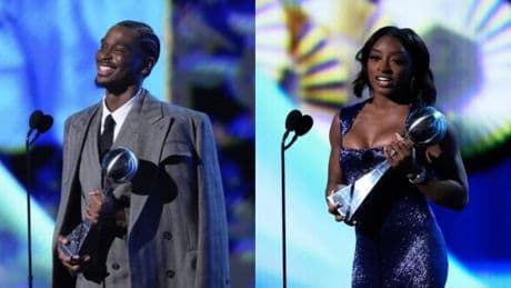 Brillan en los ESPYS: Shai Gilgeous-Alexander y Simone Biles, los grandes triunfadores