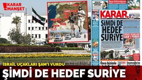 Şimdi de hedef Suriye