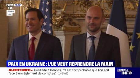 Paix en Ukraine: l'Union européenne veut reprendre la main après les menaces américaines