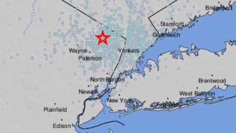 Second earthquake rattles New York City in four days as tremor recorded in New Jersey
