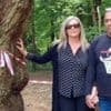 Where the ancient tree felled by Toby Carvery once stood, people are reeling