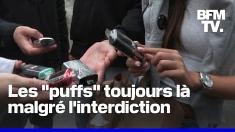 "C'est très très simple": malgré l’interdiction, les cigarettes électroniques jetables sont toujours bien là