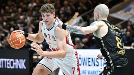 Basketball-Krimi in der BBL - Play-off-Show von deutschen Top-Talenten