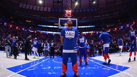 How P.J. Tucker is helping Knicks in NBA playoffs — without playing a single minute