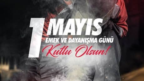 Spor camiasından 1 Mayıs Emek ve Dayanışma Günü mesajları