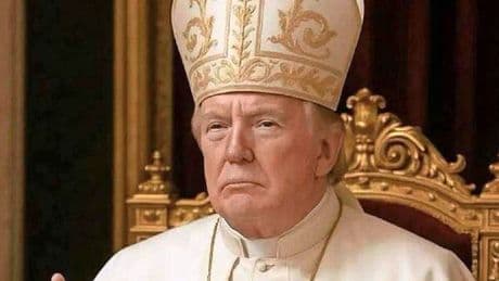 Trump deelt foto van zichzelf als paus: ’Zou mijn eerste keus zijn’