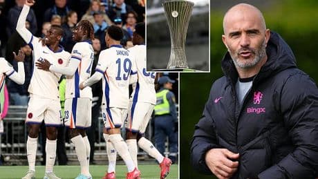 Enzo Maresca insists Chelsea winning the Conference League would make statement that the Blues are 'BACK'