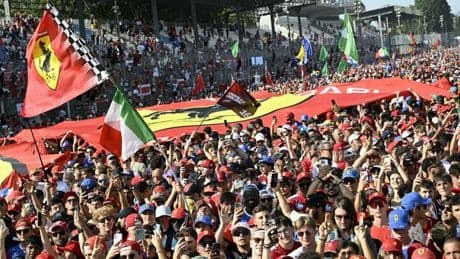 Al Gp di Monza record di presenze: 369.041 spettatori (+10%). È stato l'evento sportivo più visto di sempre in Italia