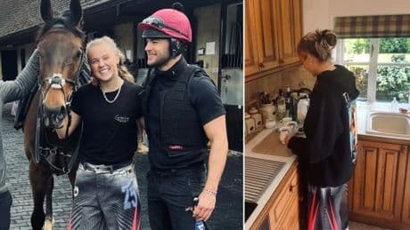 JoJo Siwa offers glimpse inside romantic cottage staycation with Chris Hughes