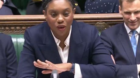 Badenoch accuses Starmer of having ‘brass neck’ over welfare bill defence