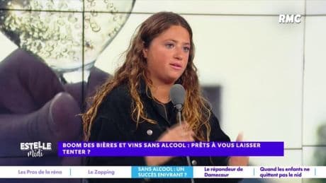 Bières et vins sans alcool : "Boire les bières sans alcool, ça a changé la vie de mes potes", affirme Elise Goldfarb