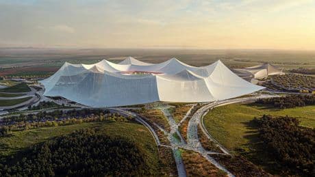 Marokkanen bouwen voor half miljard euro grootste voetbalstadion ter wereld: 115.000 plaatsen