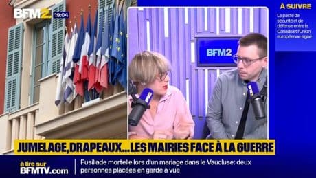 Drapeaux israéliens ou palestiniens sur une mairie: un choix avant tout politique